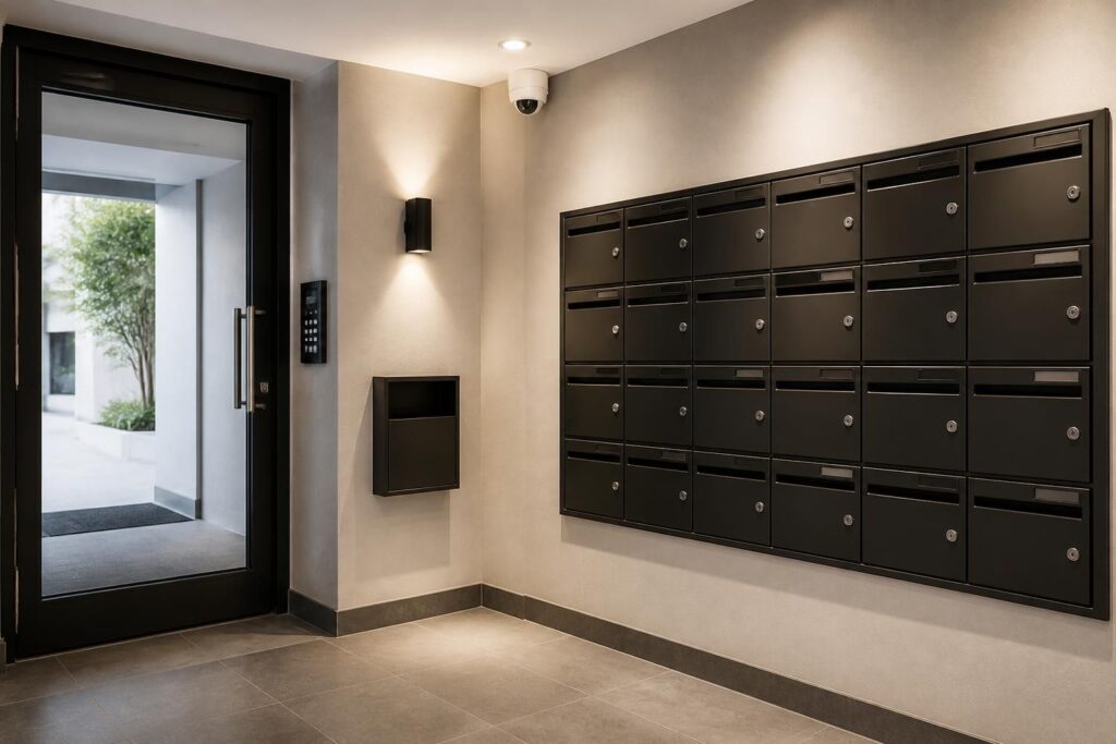 découvrez les avantages des boîtes aux lettres collectives intérieures pour renforcer la sécurité de votre immeuble et faciliter la gestion du courrier.