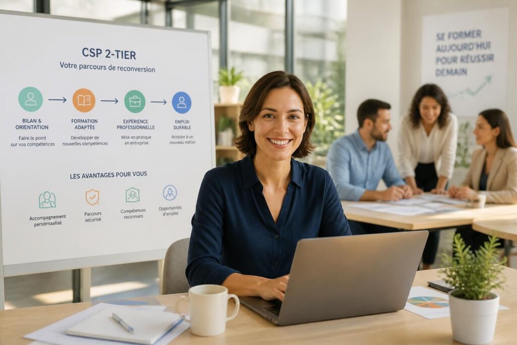 découvrez le dispositif csp 2-tier et ses avantages pour les salariés en reconversion professionnelle, afin de mieux comprendre comment il facilite la transition et sécurise l'emploi.