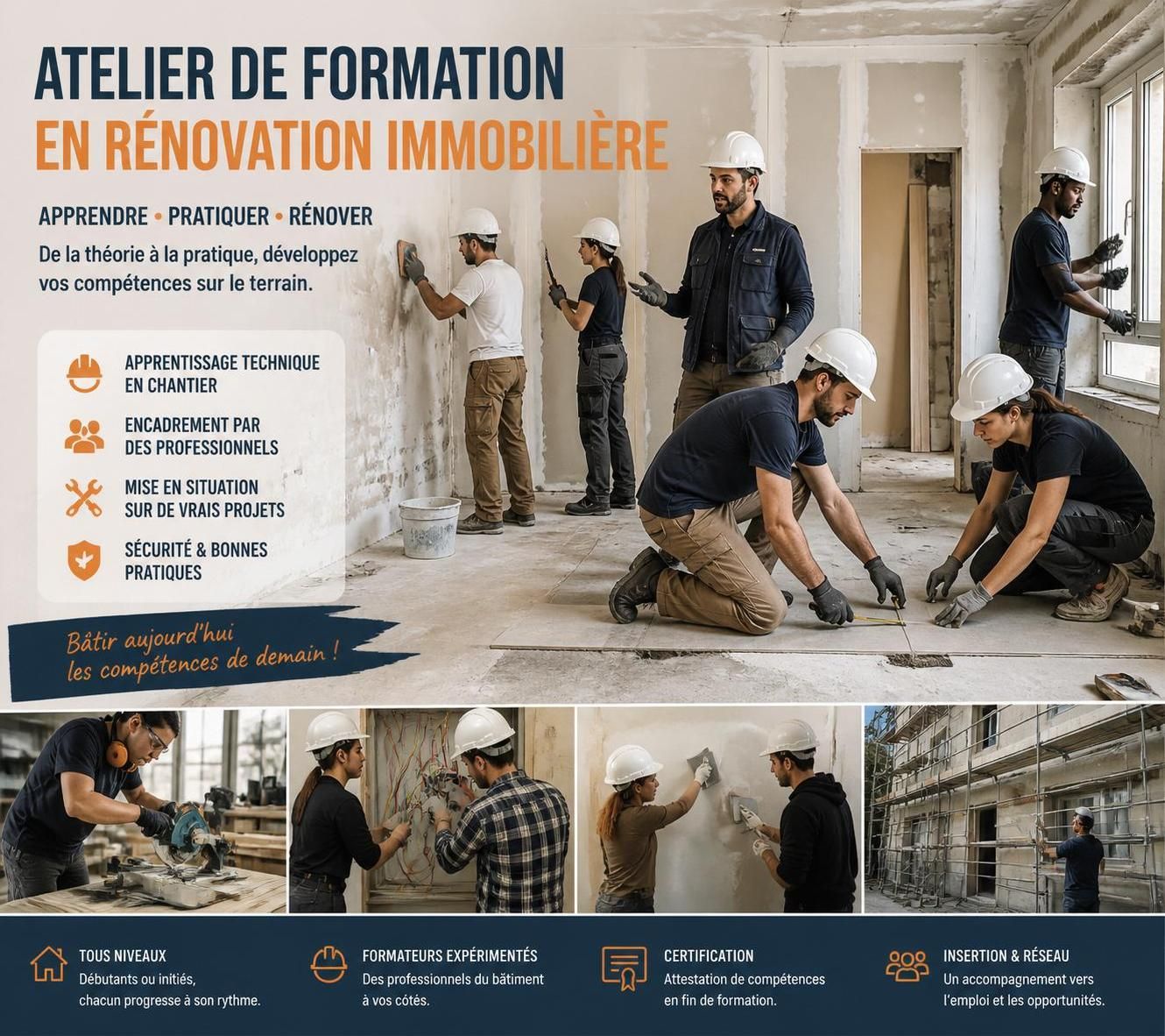 découvrez les meilleures options de formation en rénovation immobilière pour valoriser efficacement votre bien et maximiser son potentiel sur le marché.