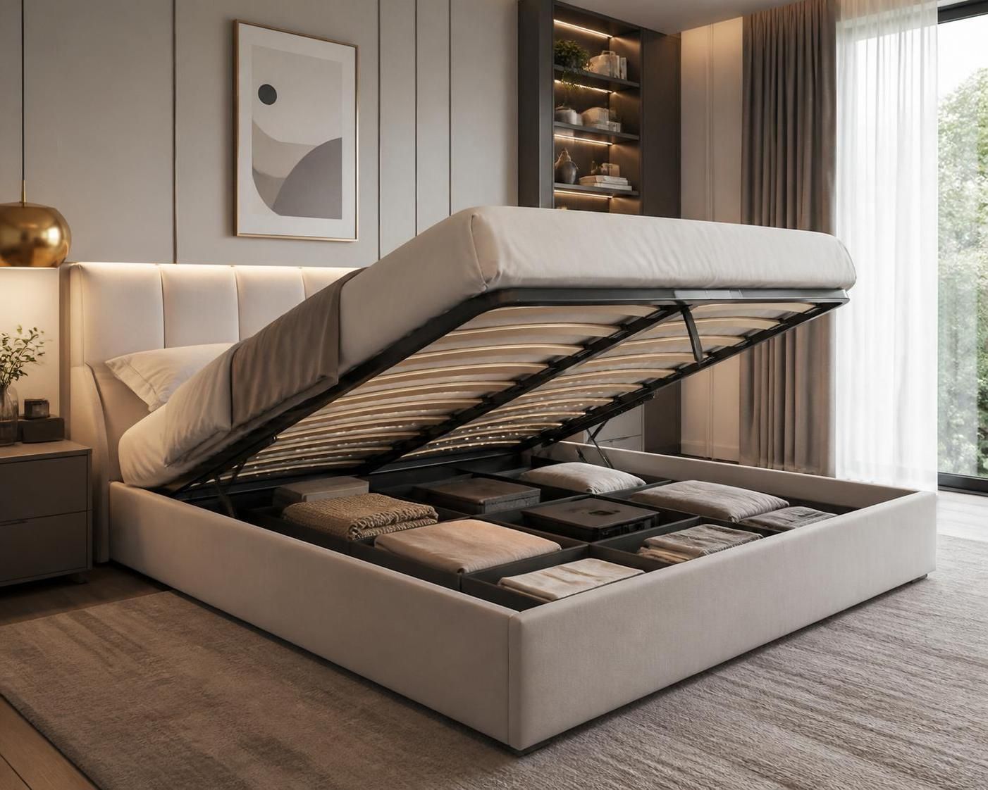découvrez comment un lit coffre peut transformer votre chambre en optimisant le rangement tout en gardant un style élégant et moderne. astuces et conseils pour un espace organisé et tendance.