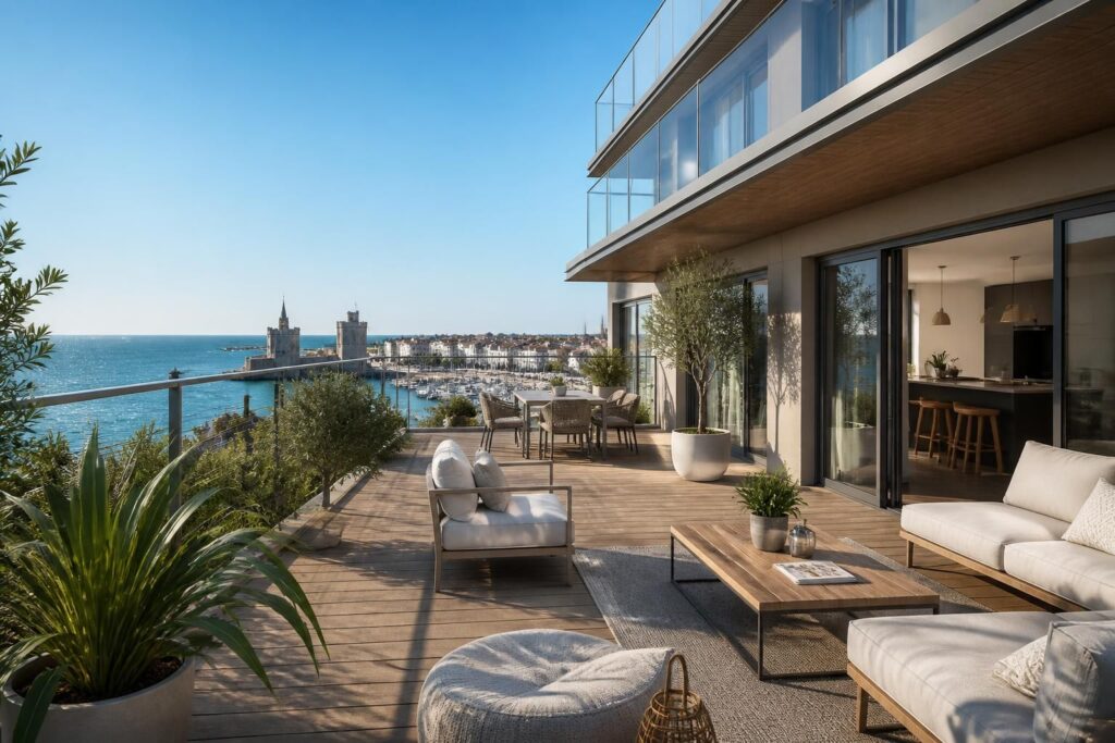 découvrez nos appartements à vendre à la rochelle avec vue mer ou terrasse. trouvez le bien idéal alliant confort et panorama exceptionnel près de l'océan.