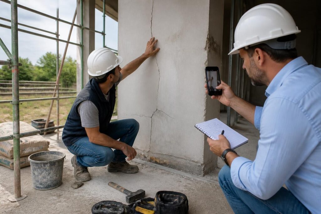 découvrez les étapes essentielles à suivre en cas de dommage avant la réception des travaux pour protéger vos droits et garantir la qualité de votre chantier.